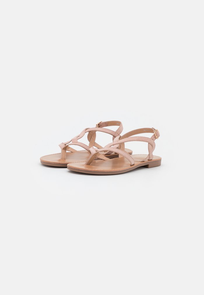 Sandales Anna Field T-bar Rose Clair Femme | DRS-6051485